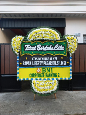 Papan Bunga Duka di Cimahi