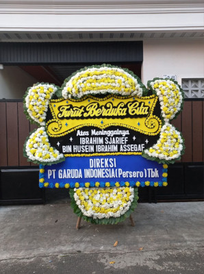 Papan Bunga Duka di Cimahi