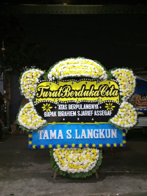 Papan Bunga Duka di Cimahi