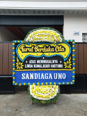 Papan Bunga Duka di Cimahi