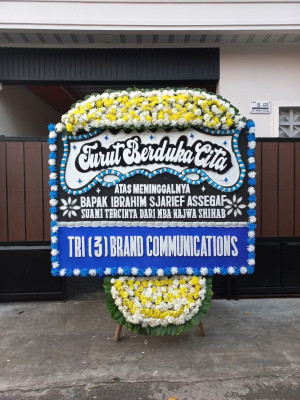 Papan Bunga Duka di Cimahi